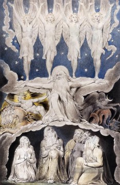 romantische romantik Ölbilder verkaufen - Hiobbuch Romantik romantische Alter William Blake